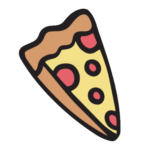 brittanypaigedesigns pizza paige brittany za Sticker