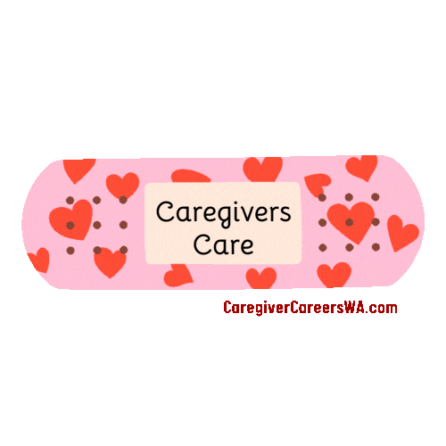 Boo Boo Heart Sticker by Caregiver Careers