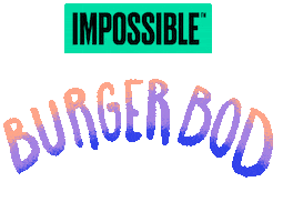 Impossible Burger Sticker by Impossible Foods