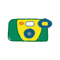 Camera Sticker by ZINIMINI