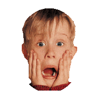 home alone christmas Sticker