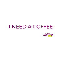 Coffee Necesito Sticker by Delikia