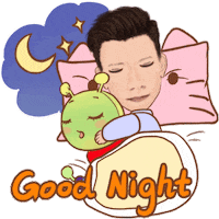 Good Night Alvin Sticker