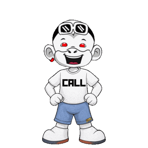 Call Me Lol Sticker by Zhot