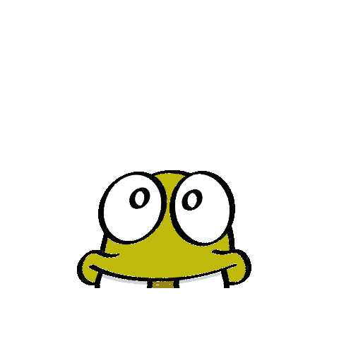 Tongue Peek Sticker