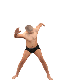 dance dancing Sticker by Manny404