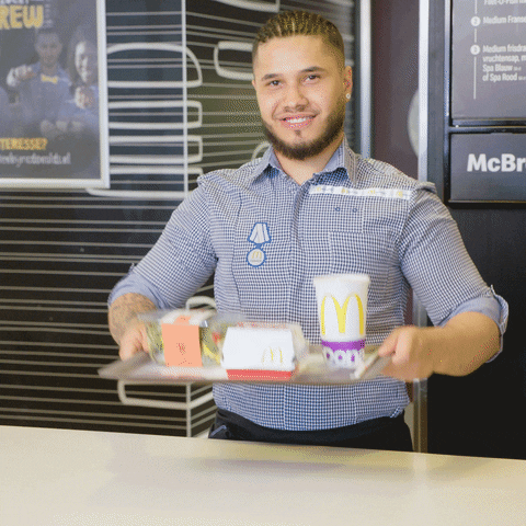 moderatie GIF by McDonald's Nederland