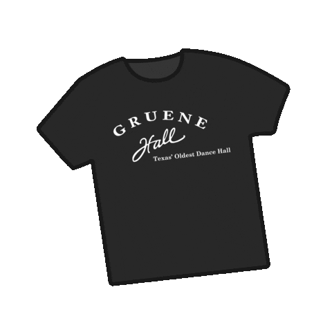 Black Shirt Sticker by GrueneTX