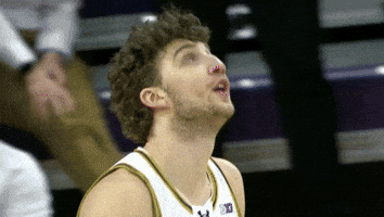 Think College Basketball GIF by Northwestern Athletics