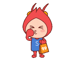 happy shopping Sticker by Shopee Indonesia