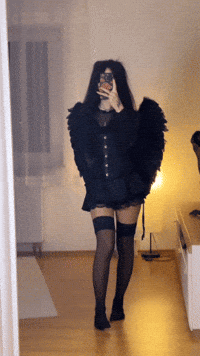 Leyah_chan girl beauty twitch angel GIF