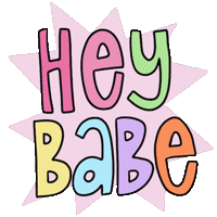 Rainbow Babe Sticker