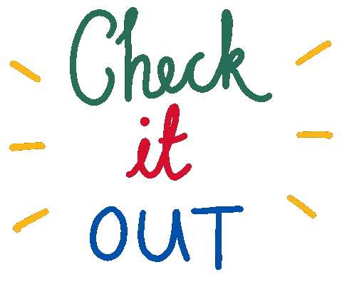 Check It Out Sticker