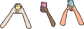 phone screens Sticker