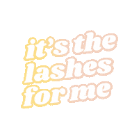 Beauty Lash Sticker by LashBeePro