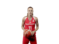 czech republic women Sticker by FIBA