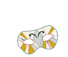 Illustration Face Sticker