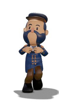 Happy Miguel Grau Sticker