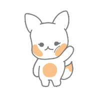 habon_ss 캐릭터 귀여운 인사 신남 Sticker