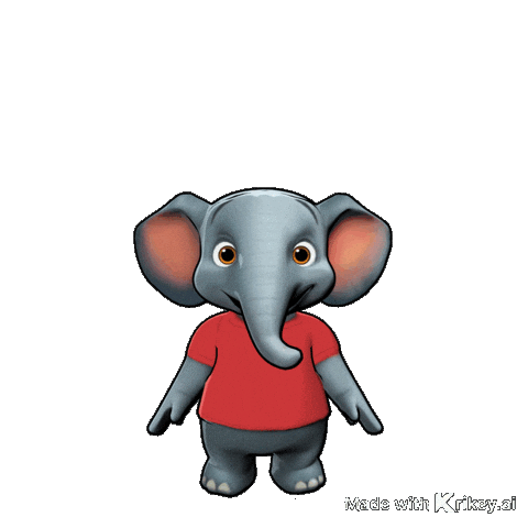 I Love You Kiss Sticker by Krikey AI