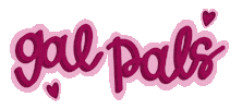 ktespinola friends gal galentines day happy galentines day Sticker