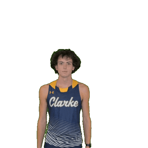Clarke Athletics Sticker by Clarke University