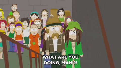 walking asking GIF by South Park 