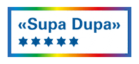 Happy Supa Dupa Sticker by digitec.ch