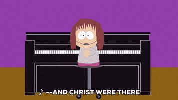piano musician GIF by South Park 