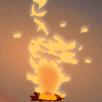 Watch Out Burn GIF by Miyrumiyru