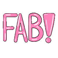 Pink Wow Sticker by MissAllThingsAwesome