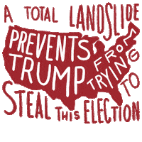 Vote Early Election 2020 Sticker by Creative Courage