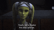 rebels season 3 yeah lets make his day worse GIF by Star Wars