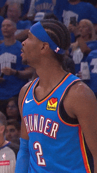 Nba Playoffs Sga GIF by NBA