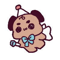 Angel Fairy Sticker by 0-0