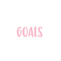 Goals Sticker by Pretty Little Designs