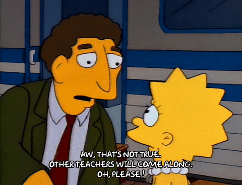 Season 2 Mr Bergstrom GIF by The Simpsons