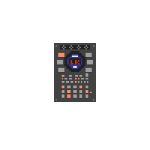 Pixel 8Bit Sticker