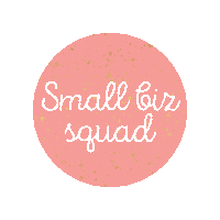 Small Business Pink Sticker by Social Media Sof