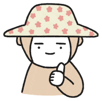 Farmer Thumbs Up Sticker