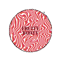 Swirl Peaches Sticker by Fruity Booty