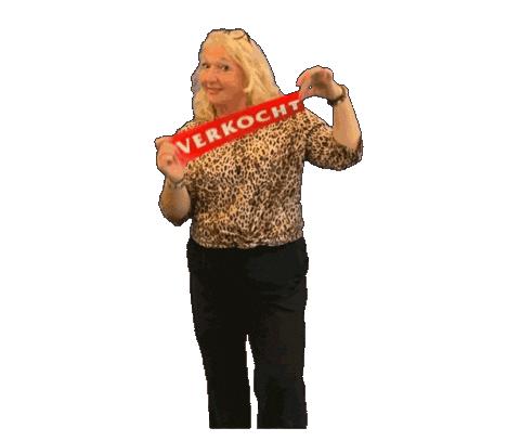 Makelaar Verkocht Sticker by Hup en Fidom Makelaars