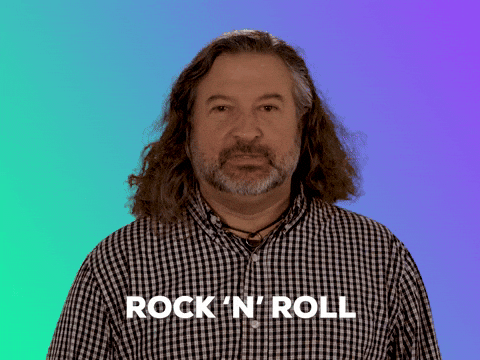 Rock N Roll GIF by GIPHY IRL