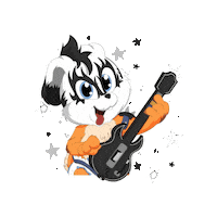 Guitar Hero Kiss Sticker