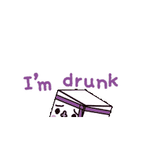 Drunk Beer Sticker by In.decide