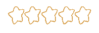 Five Star 5 Stars Sticker