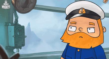WorldofWarships giphyupload panic captain navy GIF