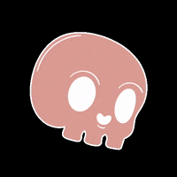 Halloween Skull GIF by MissBeaut