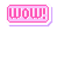 Video Game Wow Sticker