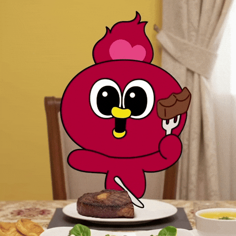 peppo_world giphyupload animation food fire GIF